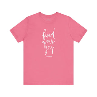 Find Your Joy Stacked Tee