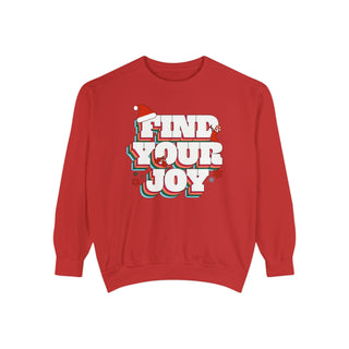 Find Your Joy Candy Cane Sweatshirt