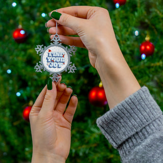 Find Your Joy Snowflake Ornament