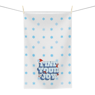 Find Your Joy Snowflake Tea Towel