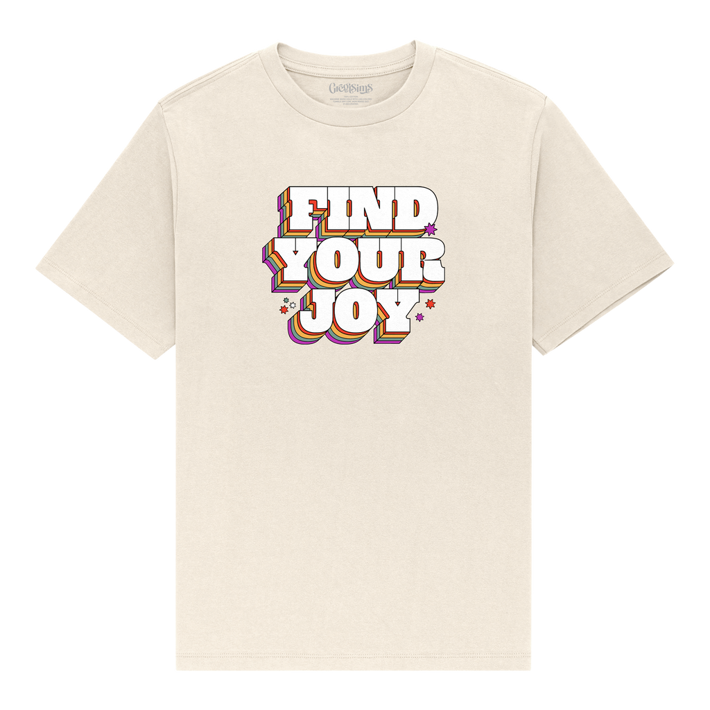 Gregisms - Find Your Joy - Tan - Shirt