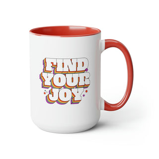 Find Your Joy Two-Tone Mug